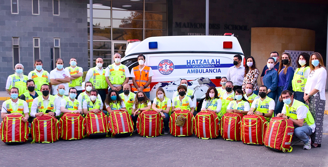 voluntarios Hatzalah